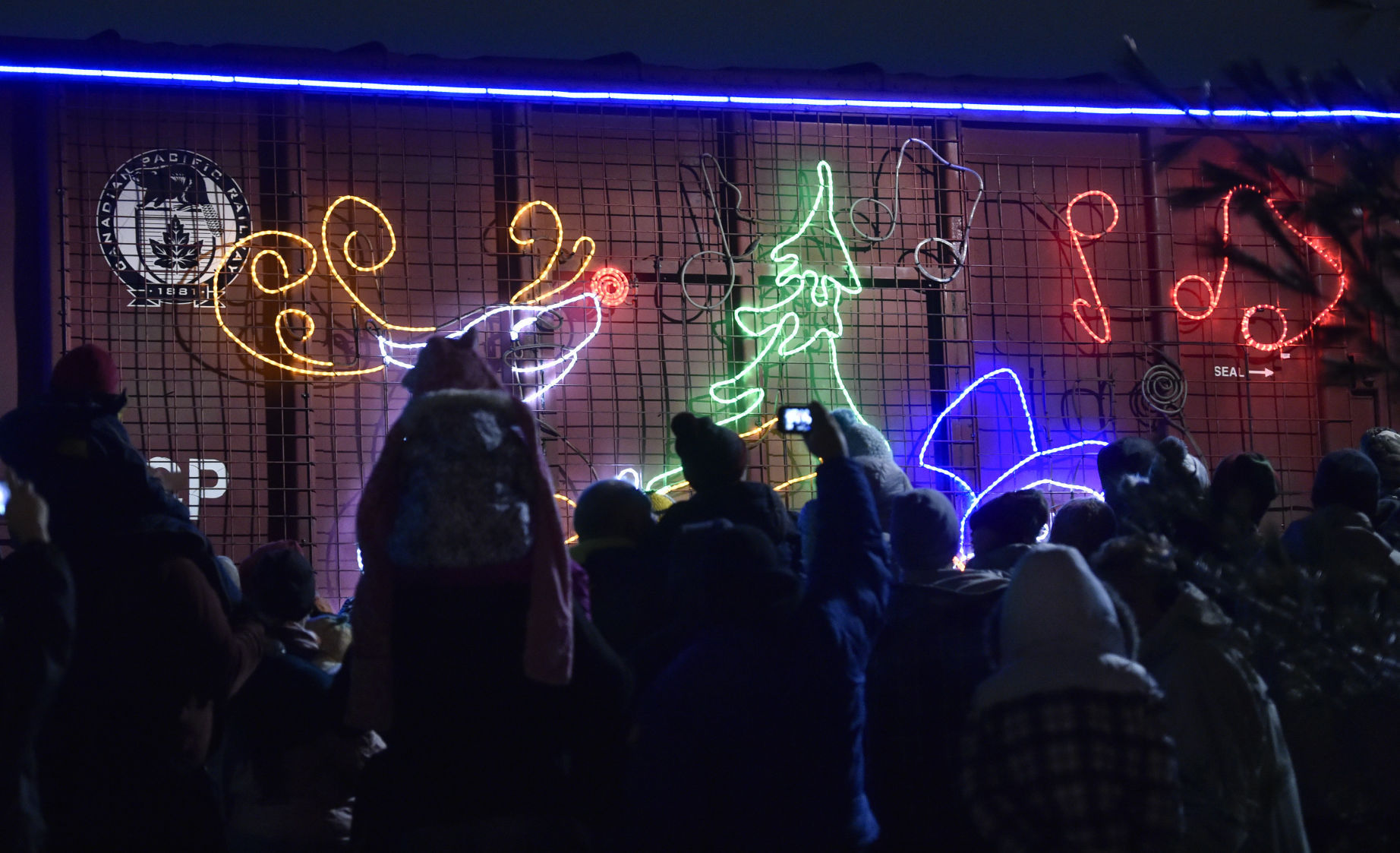 Canadian Pacific Railway’s Holiday Train stops in Sturtevant